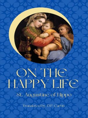 cover image of On the Happy Life